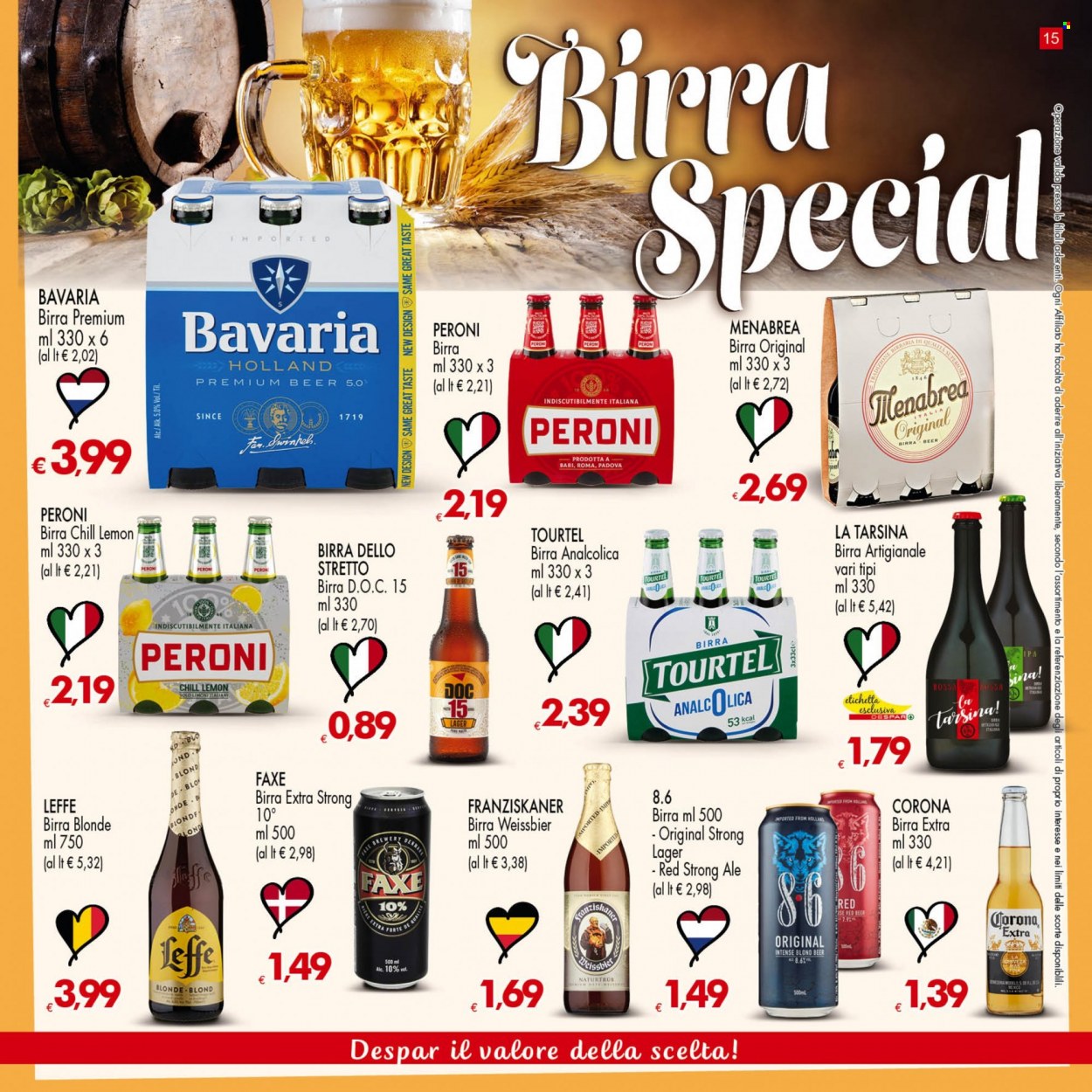 Volantino Eurospar - 6/7/2023 - 19/7/2023. Pagina 15
