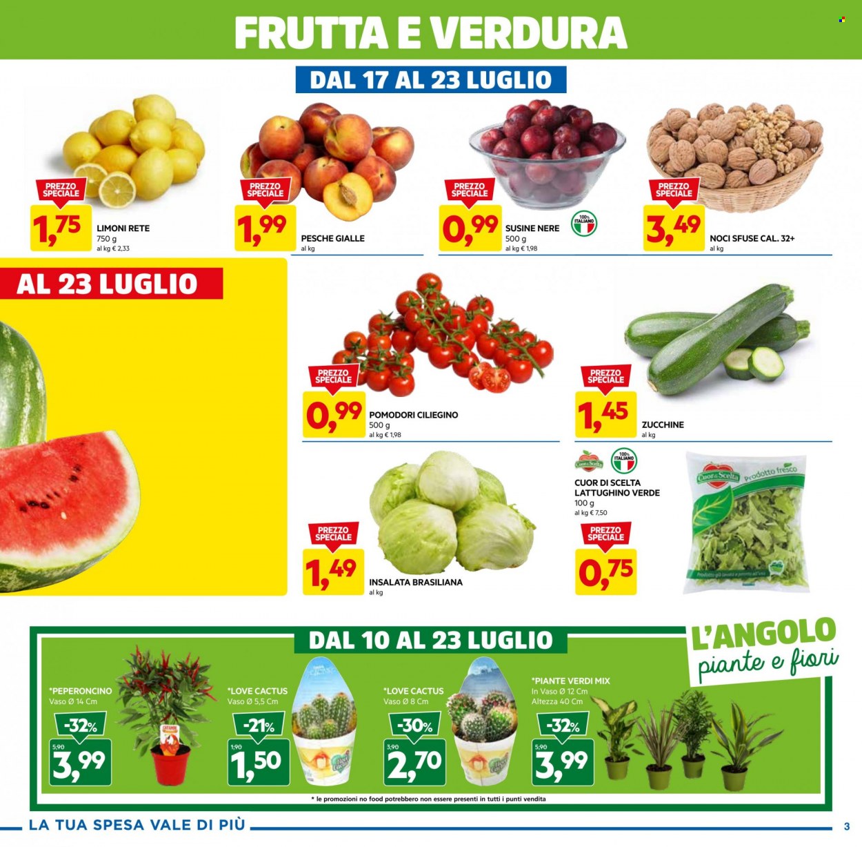 Volantino Dpiù - 10/7/2023 - 23/7/2023. Pagina 3