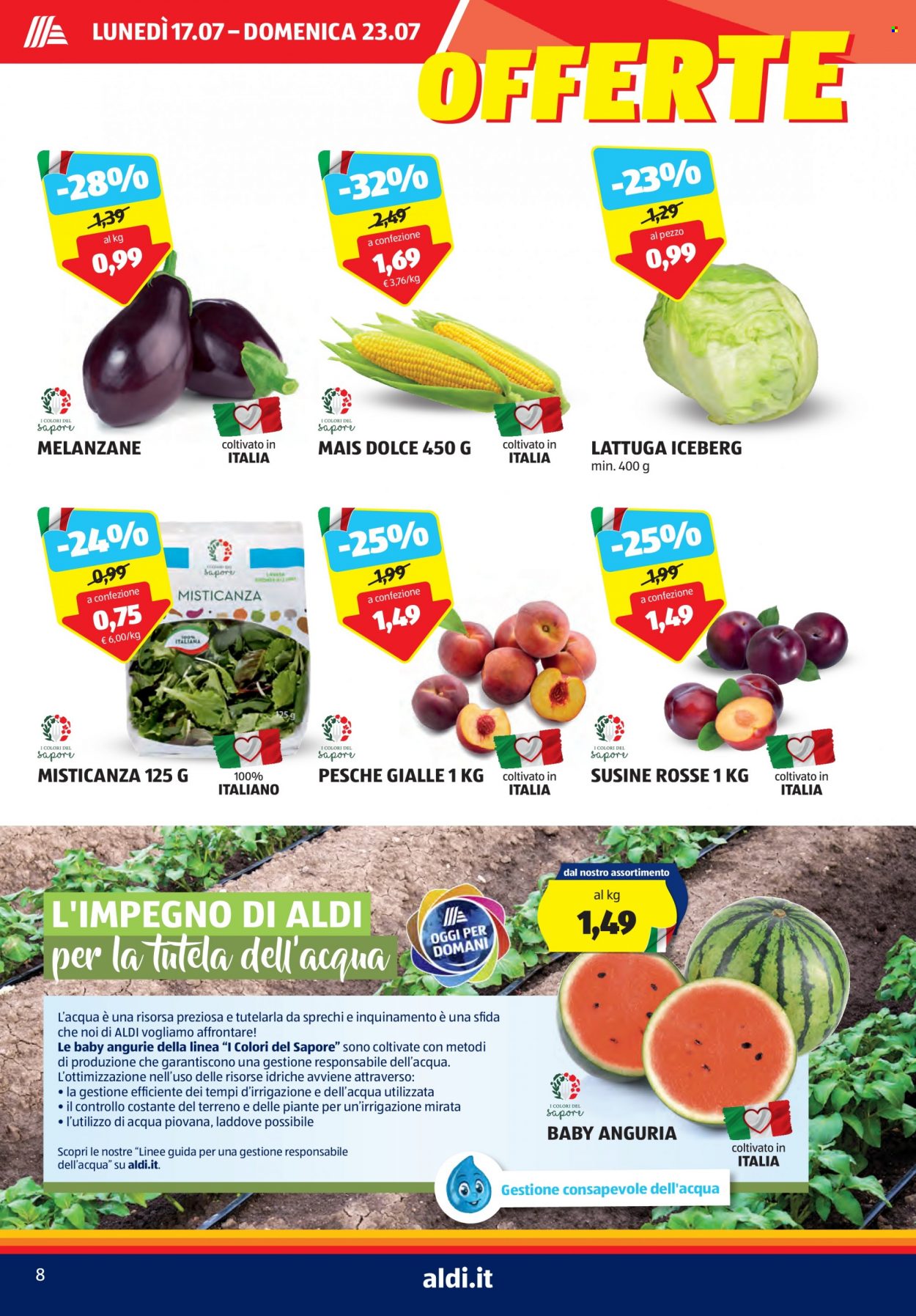 Volantino Aldi - 17/7/2023 - 23/7/2023. Pagina 8