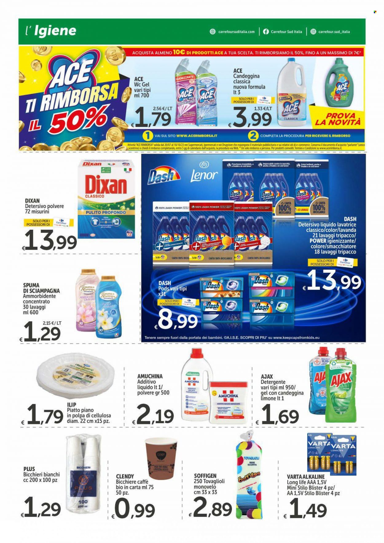 Leták Carrefour - 13.7.2023 - 26.7.2023. Strana 18