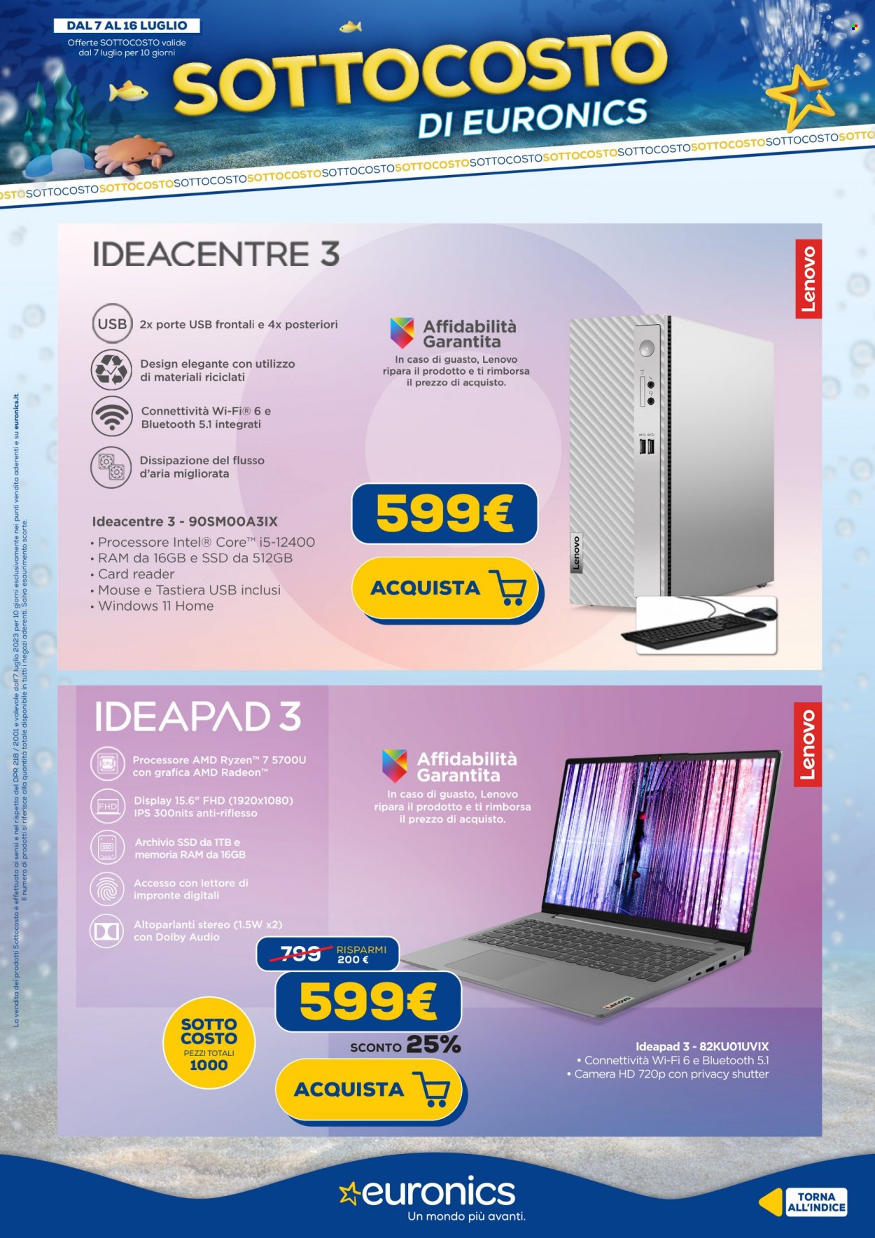 Volantino Euronics - 7/7/2023 - 16/7/2023. Pagina 8