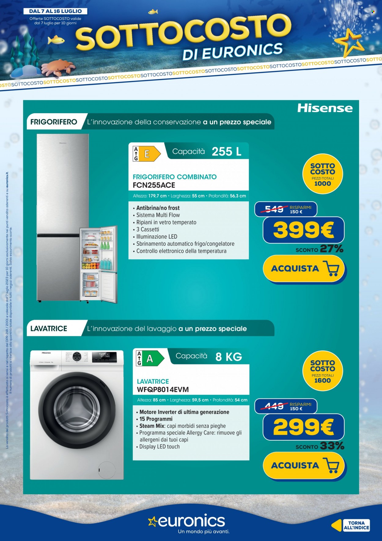 Volantino Euronics - 7/7/2023 - 16/7/2023. Pagina 26