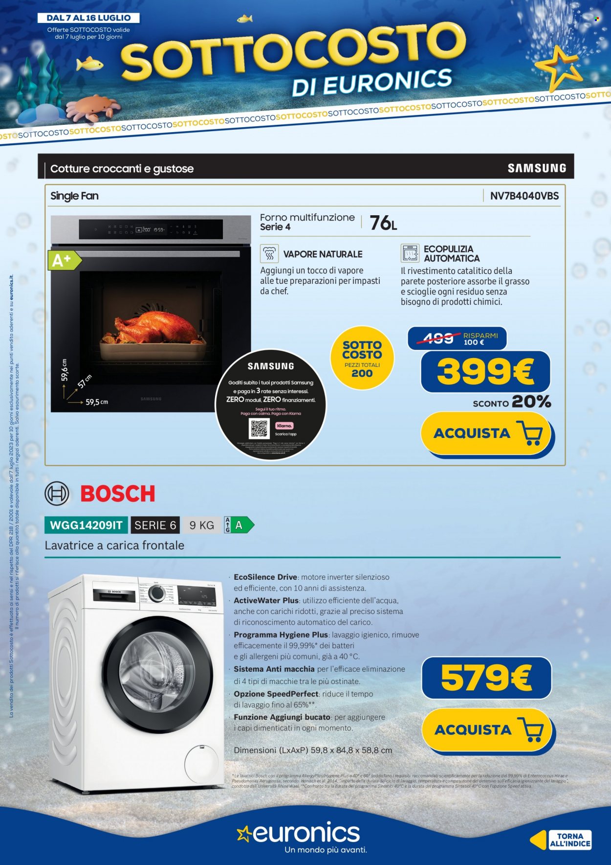 Volantino Euronics - 7/7/2023 - 16/7/2023. Pagina 27