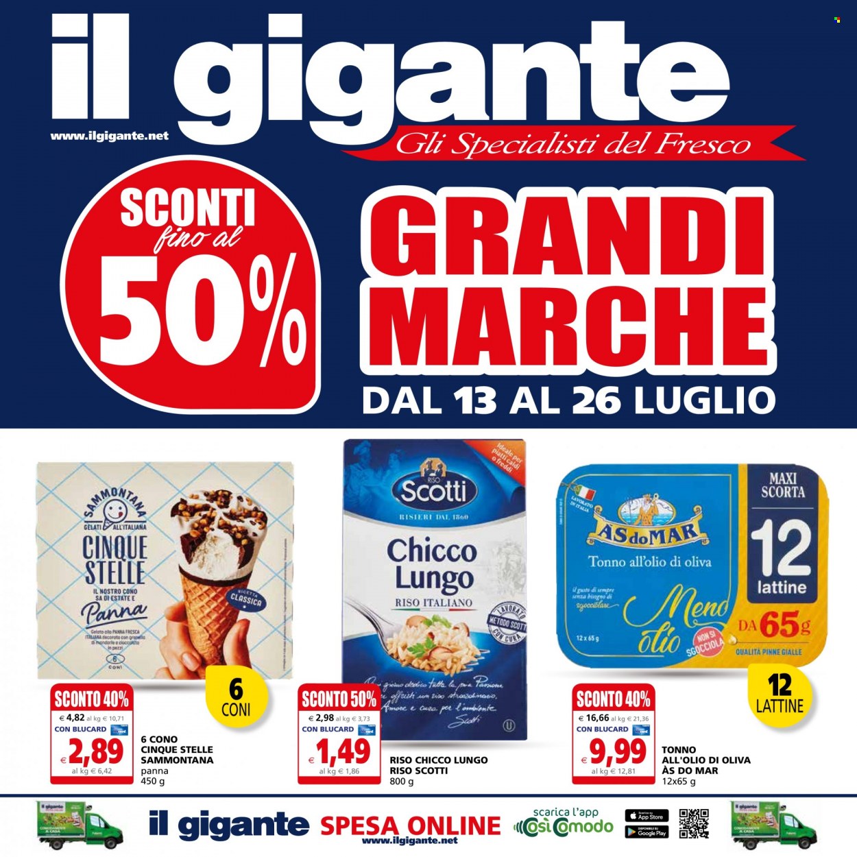 Volantino Il Gigante - 13/7/2023 - 26/7/2023. Pagina 1