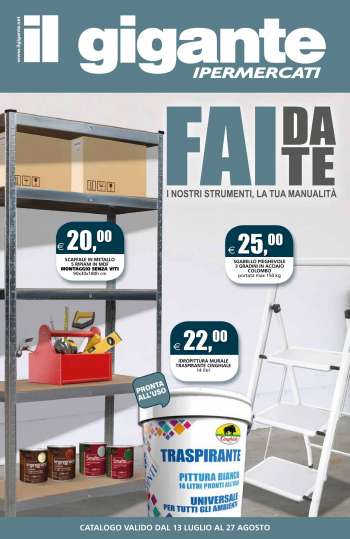 Volantino Il Gigante - 13/7/2023 - 27/7/2023.