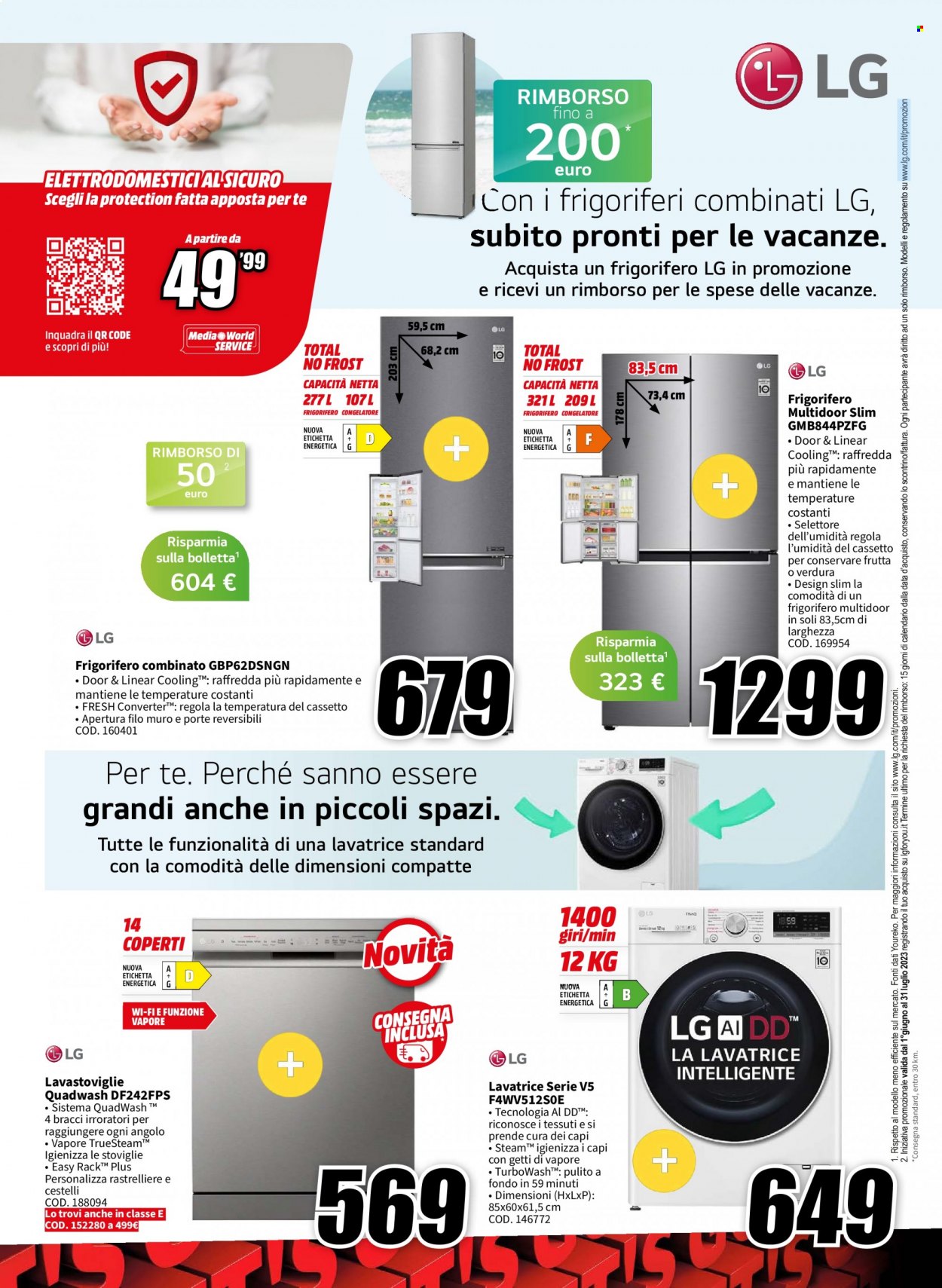 Volantino MediaWorld - 13/7/2023 - 20/7/2023. Pagina 16