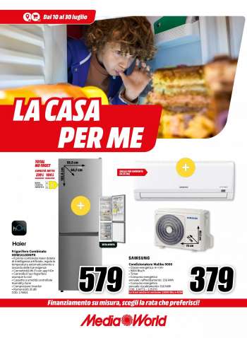 Volantino MediaWorld - 10/7/2023 - 30/7/2023.