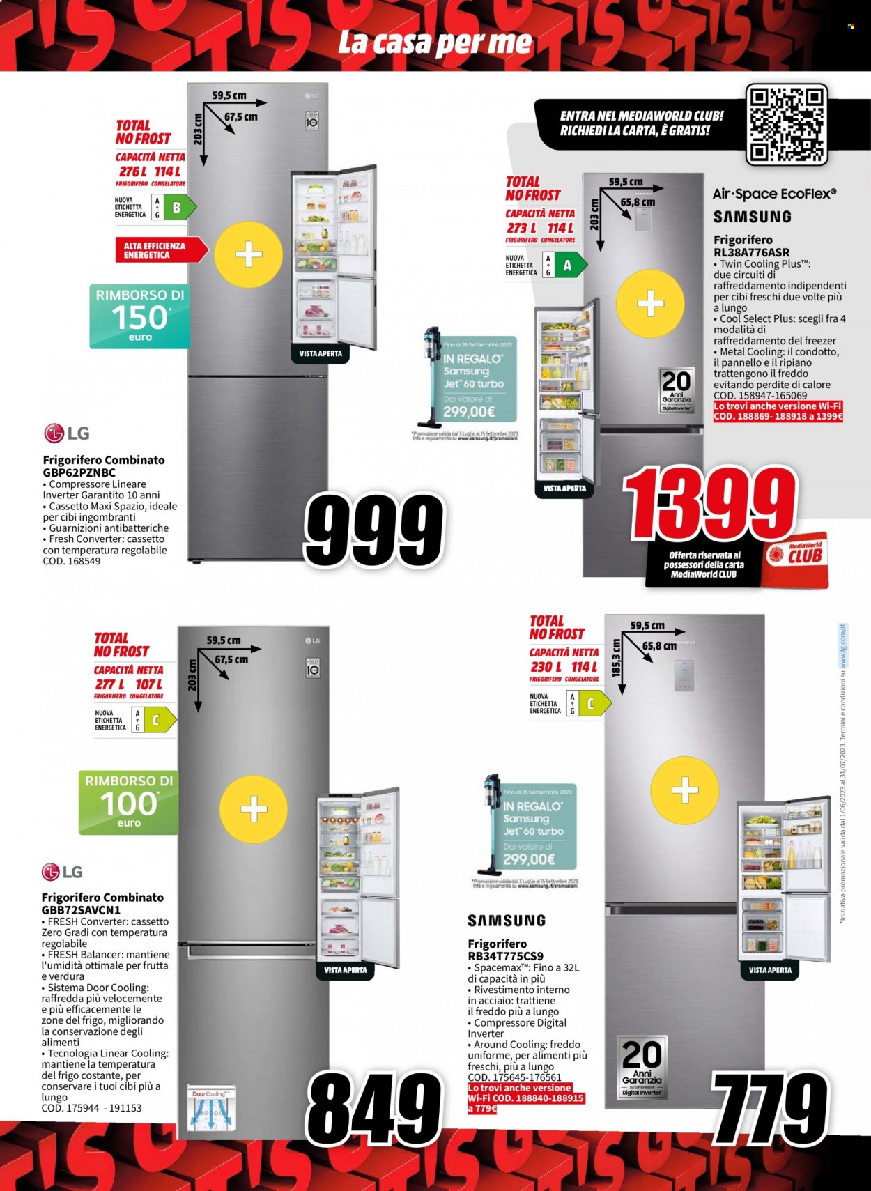 Volantino MediaWorld - 10/7/2023 - 30/7/2023. Pagina 2