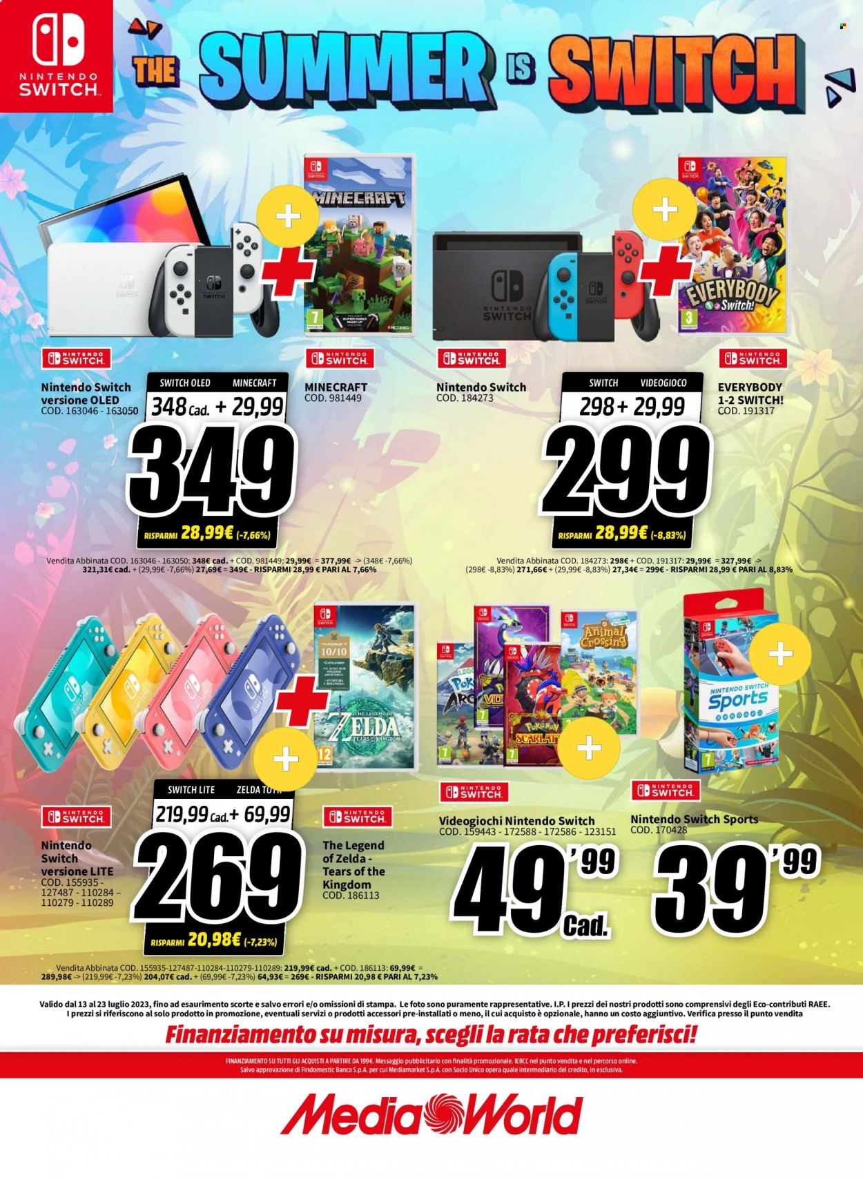 Volantino MediaWorld - 13/7/2023 - 23/7/2023. Pagina 8