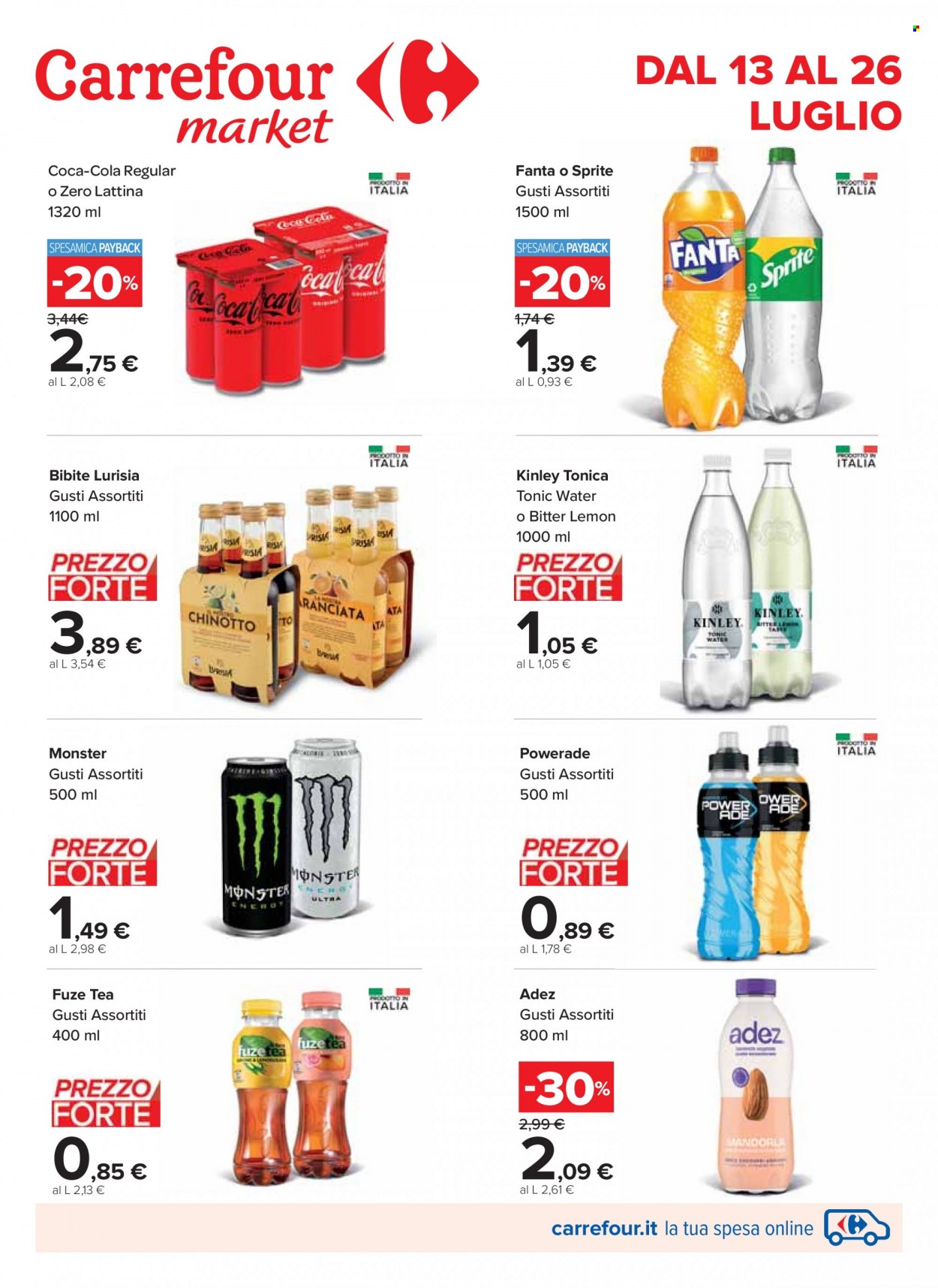 Leták Carrefour - 13.7.2023 - 26.7.2023. Strana 1