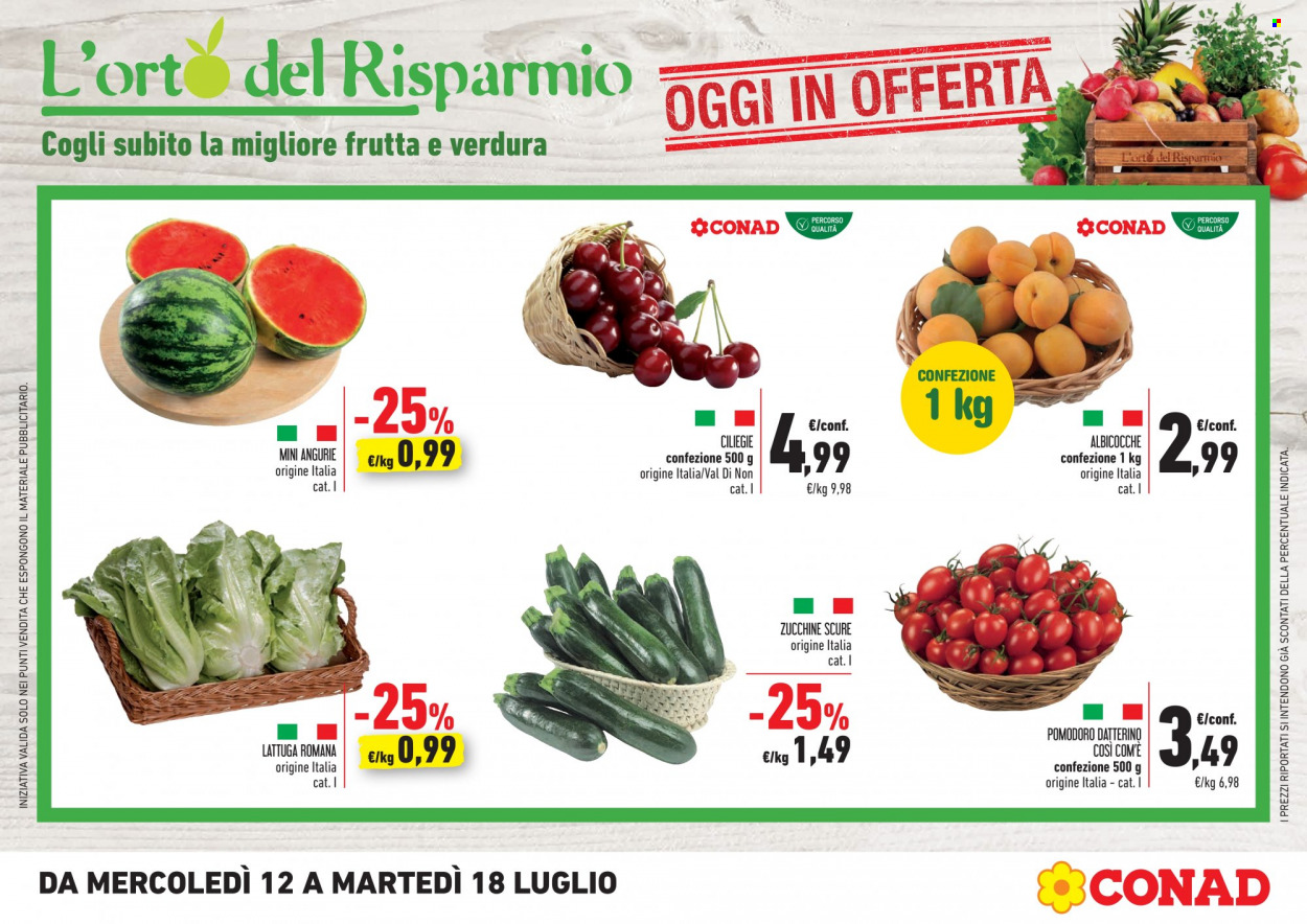 Leták Conad - 12.7.2023 - 18.7.2023. Strana 1