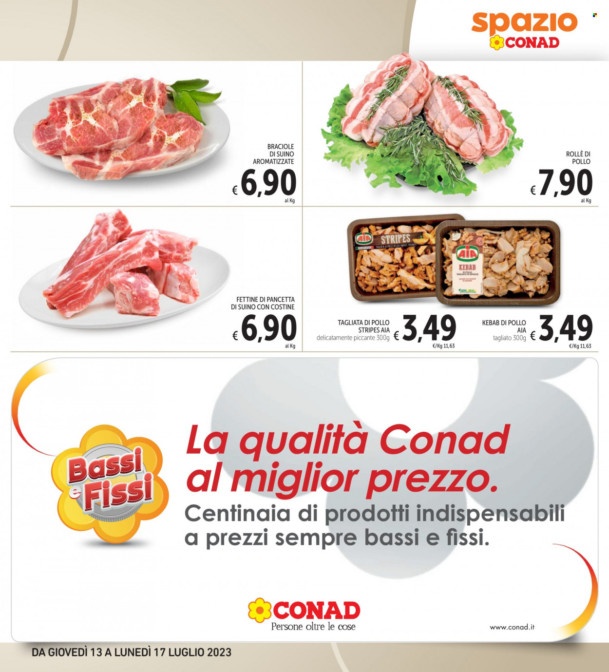 Volantino Spazio Conad - 13/7/2023 - 17/7/2023. Pagina 3