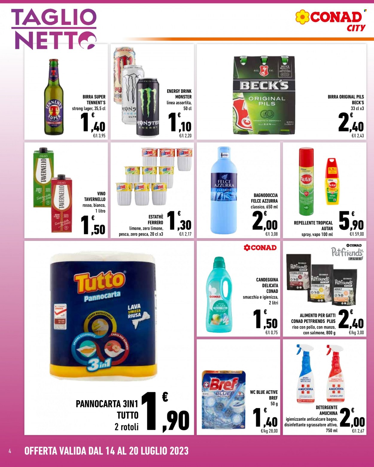 Volantino Conad City - 14/7/2023 - 20/7/2023. Pagina 4
