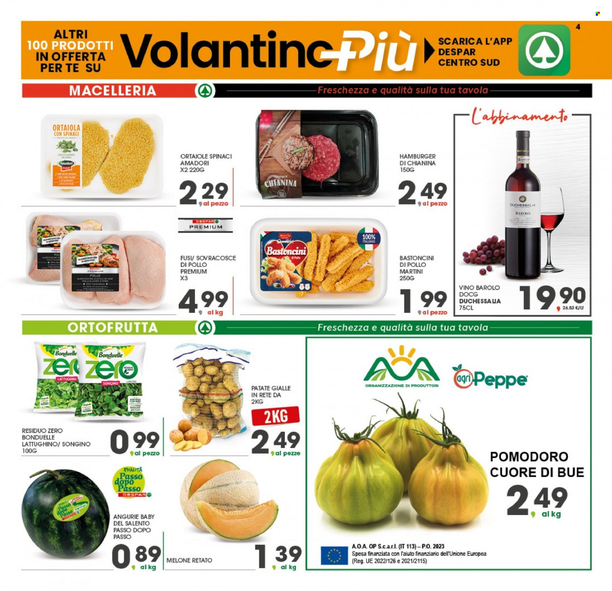 Volantino Eurospar - 13/7/2023 - 23/7/2023. Pagina 4