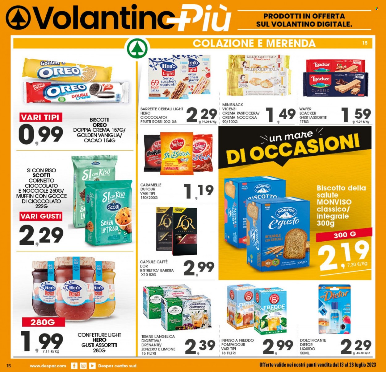 Volantino Eurospar - 13/7/2023 - 23/7/2023. Pagina 15