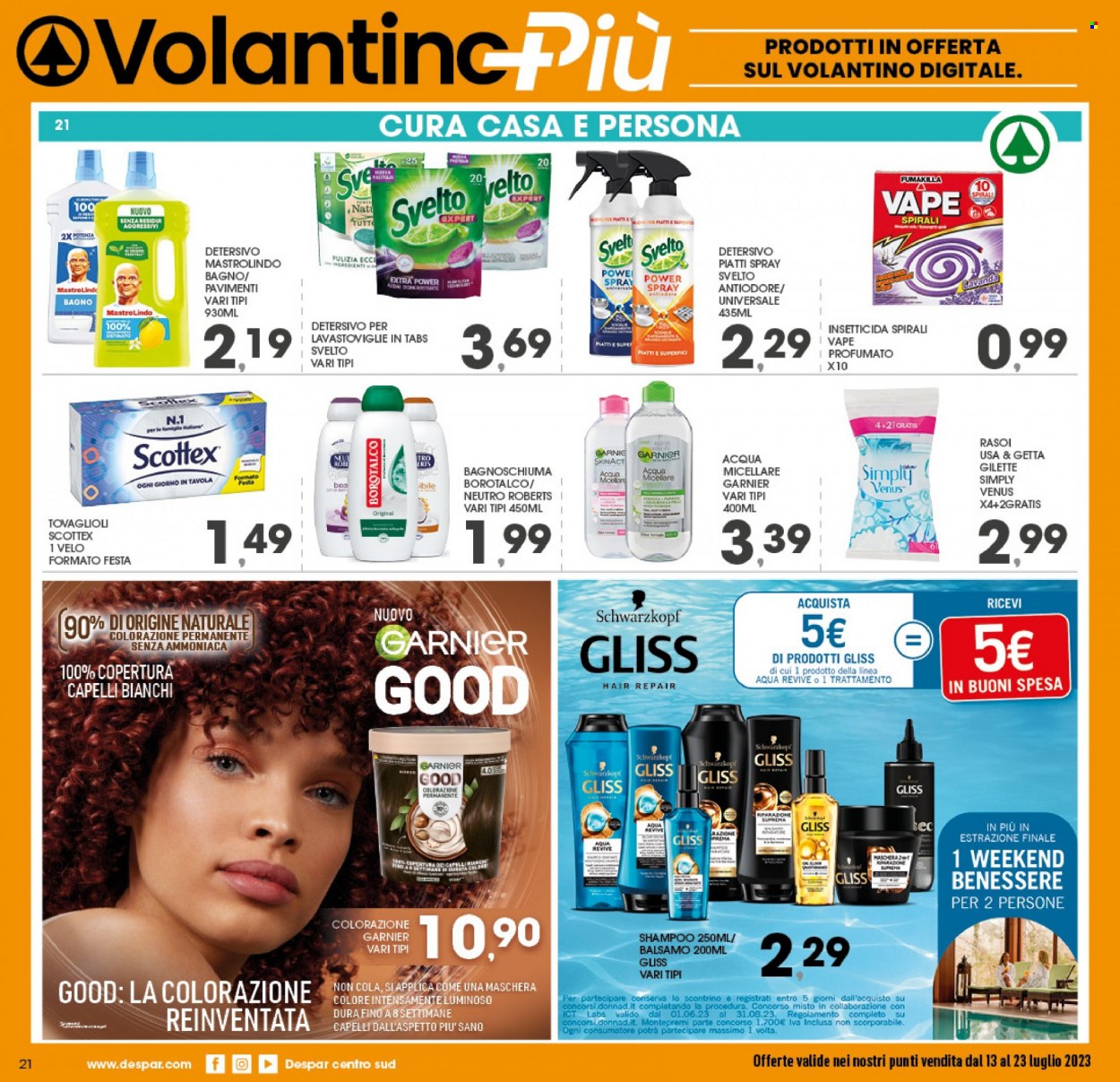Volantino Eurospar - 13/7/2023 - 23/7/2023. Pagina 21