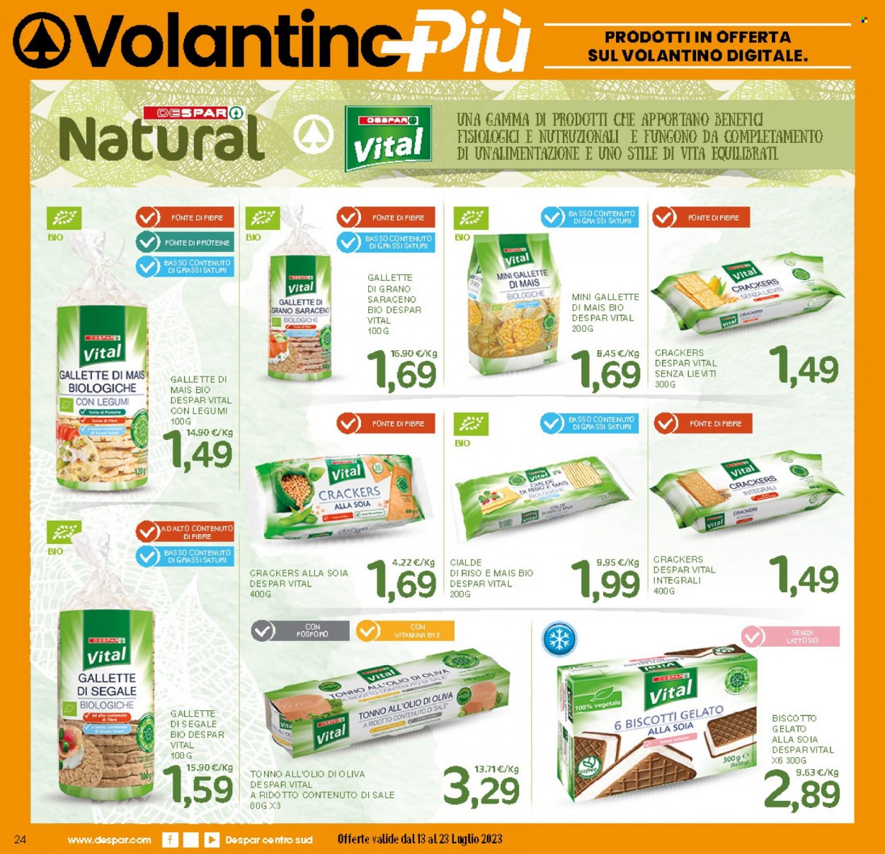 Volantino Interspar - 13/7/2023 - 23/7/2023. Pagina 24
