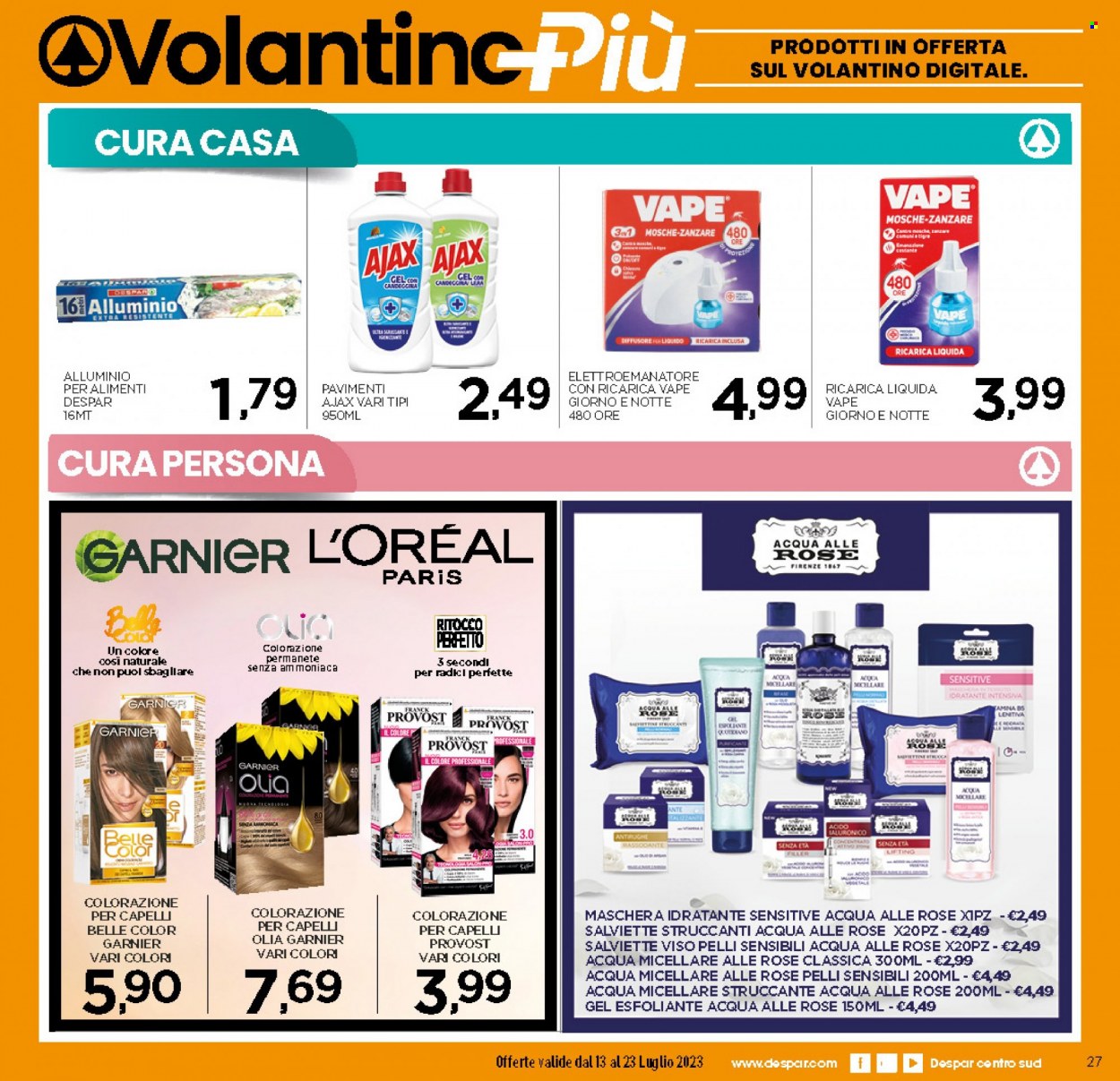 Volantino Interspar - 13/7/2023 - 23/7/2023. Pagina 27