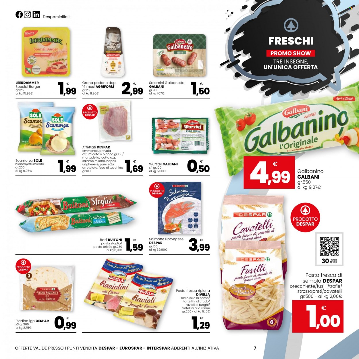 Volantino Eurospar - 14/7/2023 - 23/7/2023. Pagina 7