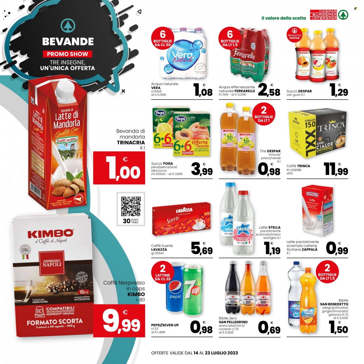 Volantino Eurospar - 14/7/2023 - 23/7/2023. Pagina 10