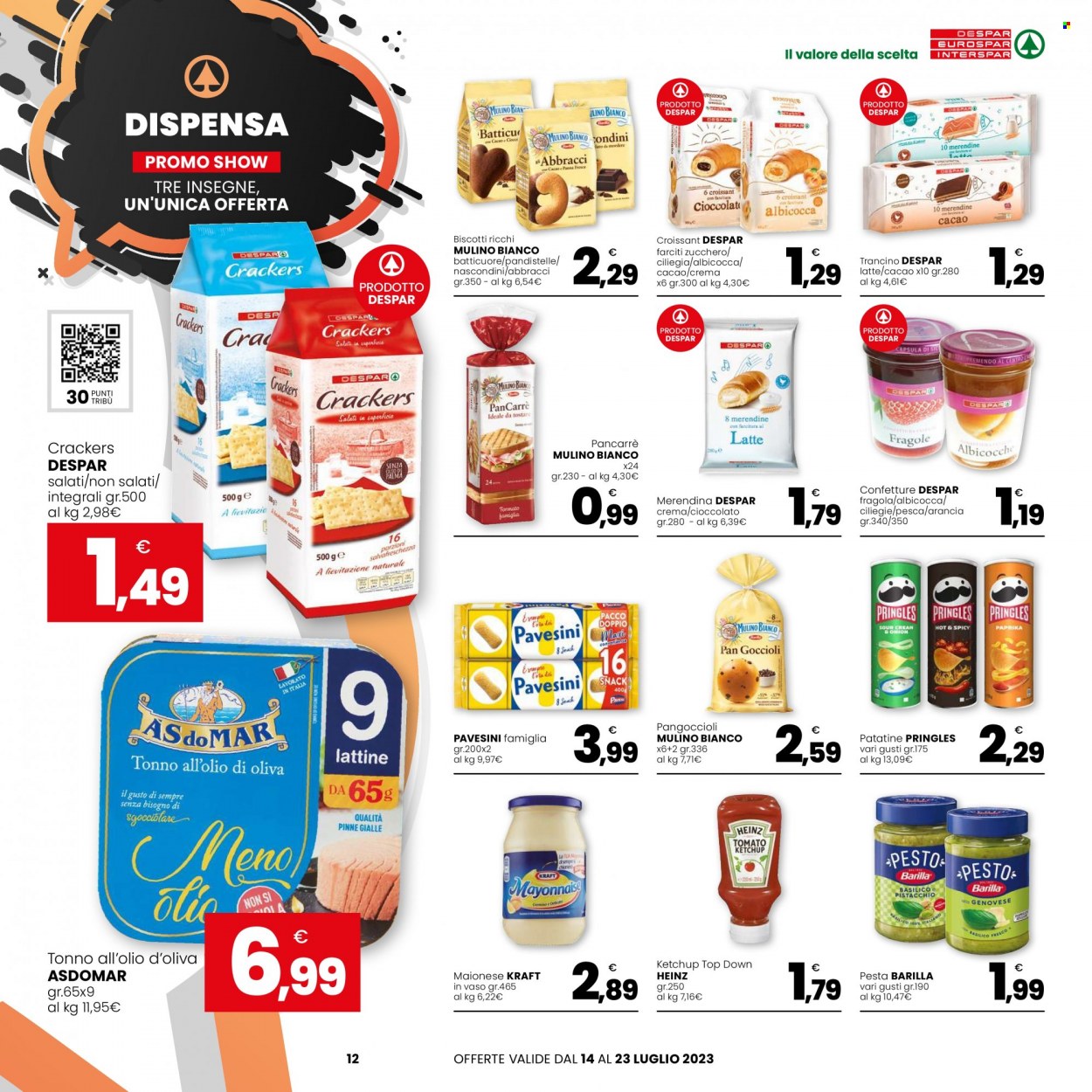 Volantino Eurospar - 14/7/2023 - 23/7/2023. Pagina 12