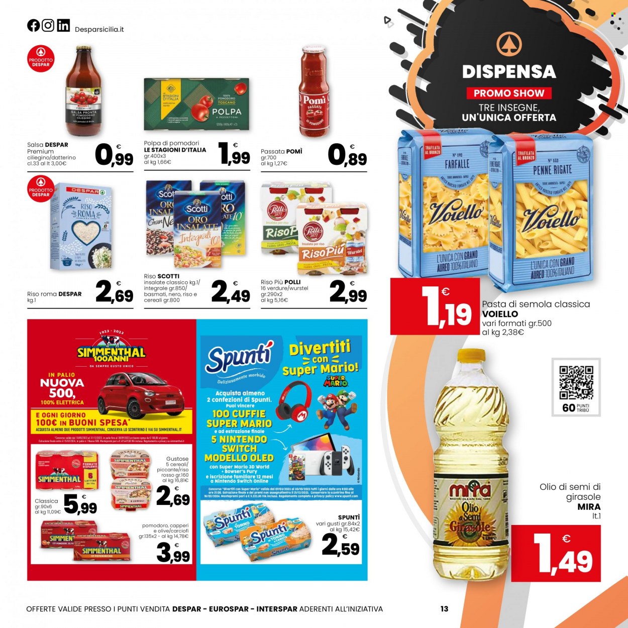 Volantino Eurospar - 14/7/2023 - 23/7/2023. Pagina 13