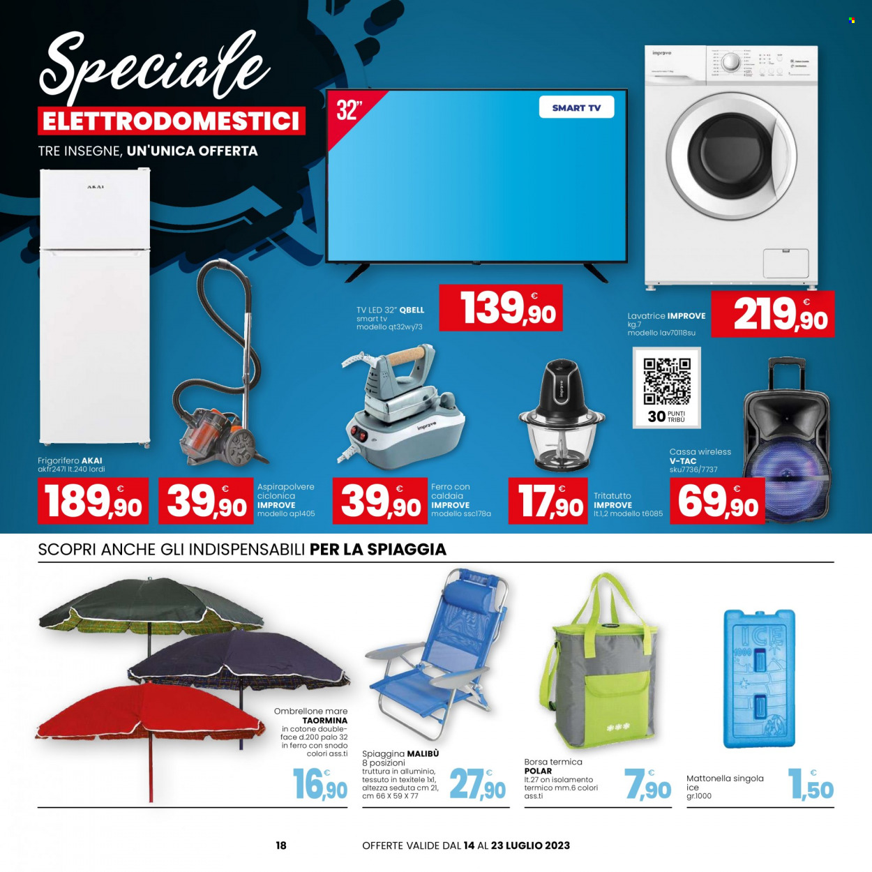 Volantino Eurospar - 14/7/2023 - 23/7/2023. Pagina 18