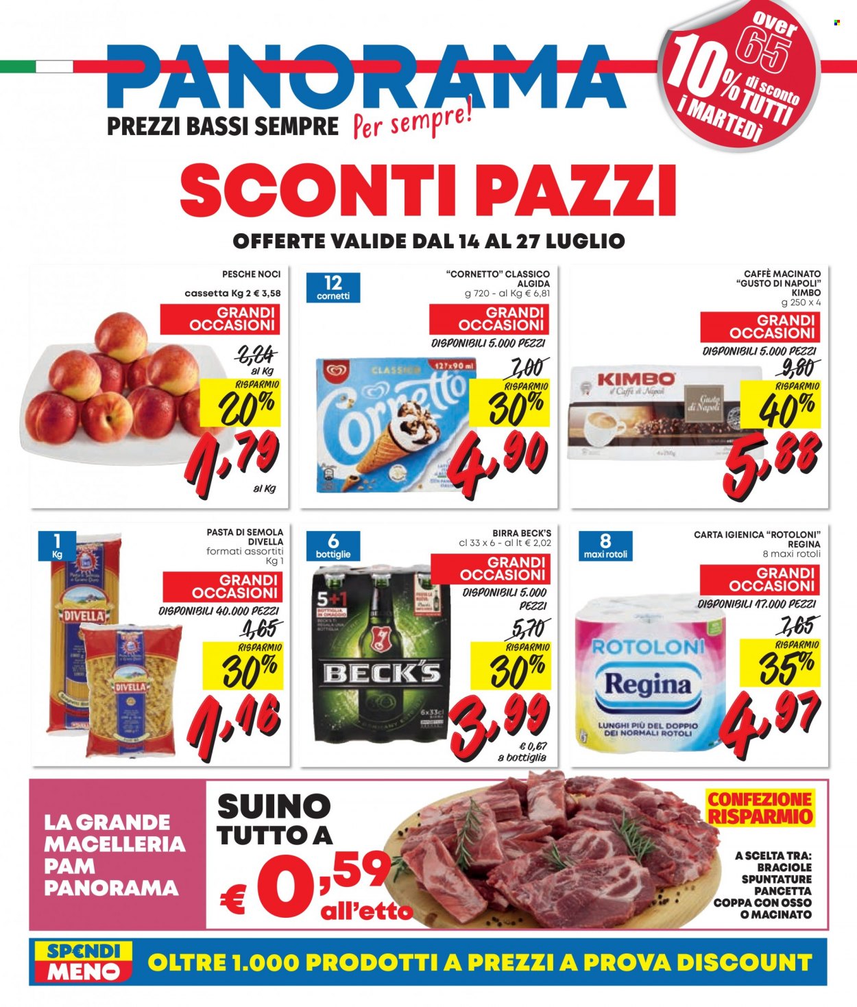 Volantino Panorama - 14/7/2023 - 27/7/2023. Pagina 1