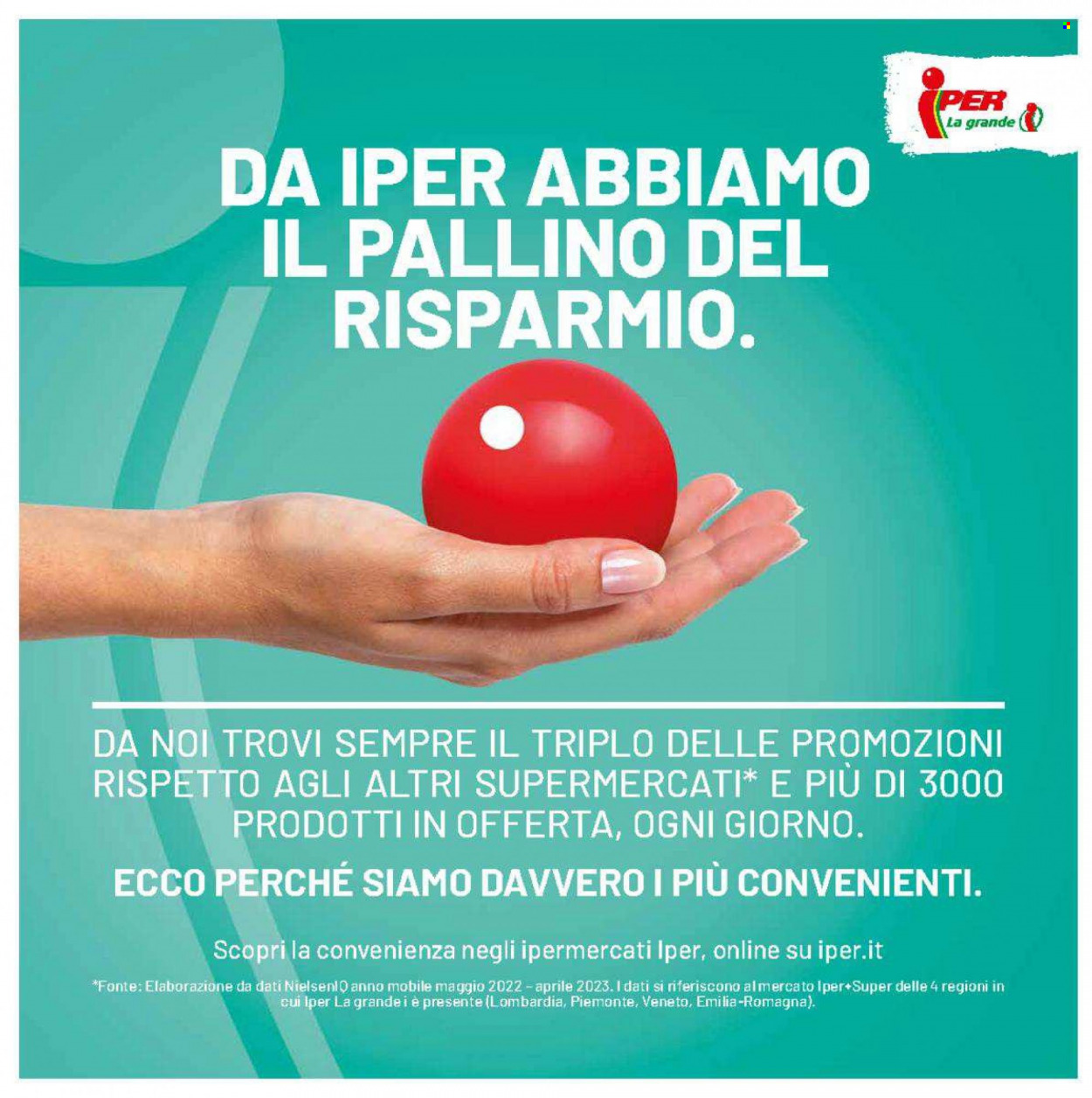 Volantino Iper, La grande i - 17/7/2023 - 26/7/2023. Pagina 16