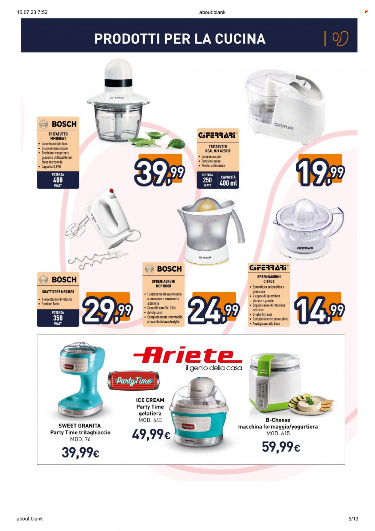 Volantino Unieuro - 15/7/2023 - 31/7/2023. Pagina 5