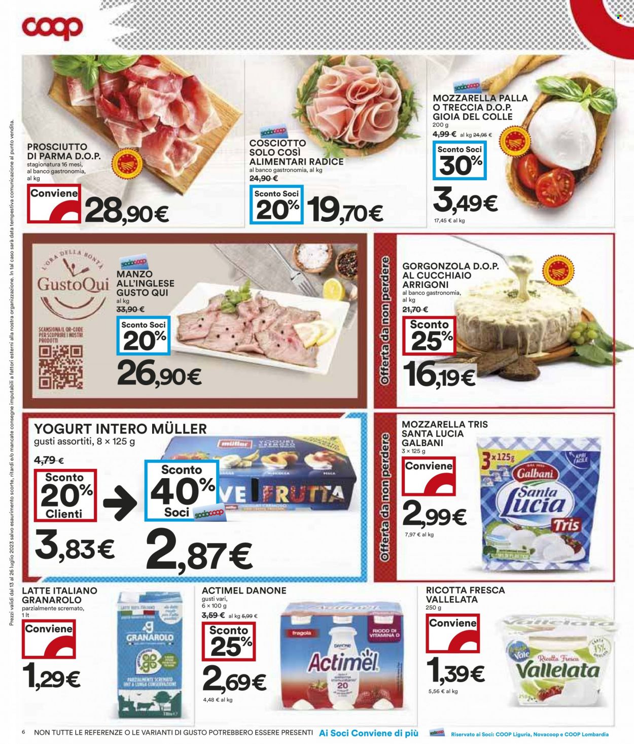 Leták Coop - 13.7.2023 - 26.7.2023. Strana 6