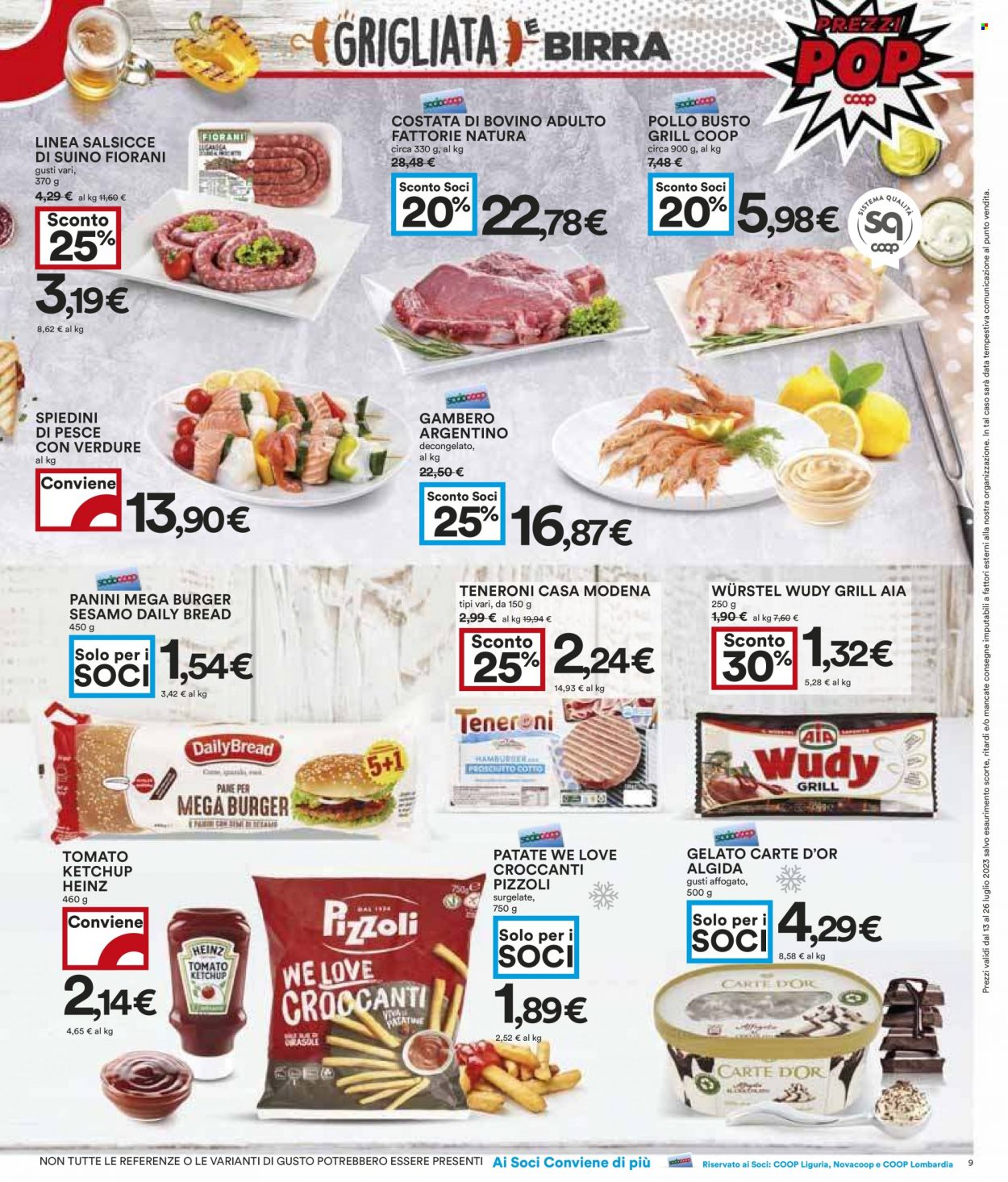 Leták Coop - 13.7.2023 - 26.7.2023. Strana 9