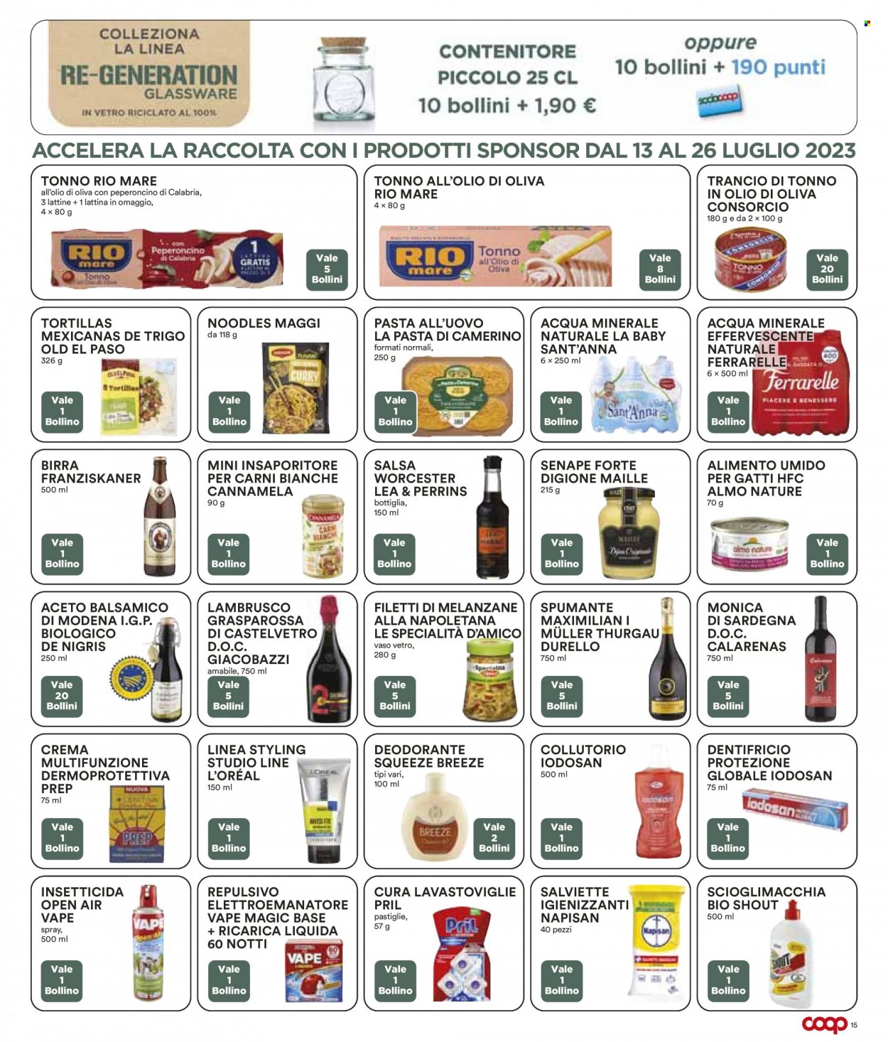 Leták Coop - 13.7.2023 - 26.7.2023. Strana 15