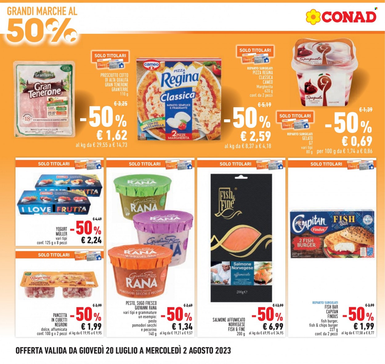 Volantino Conad - 20/7/2023 - 2/8/2023. Pagina 2