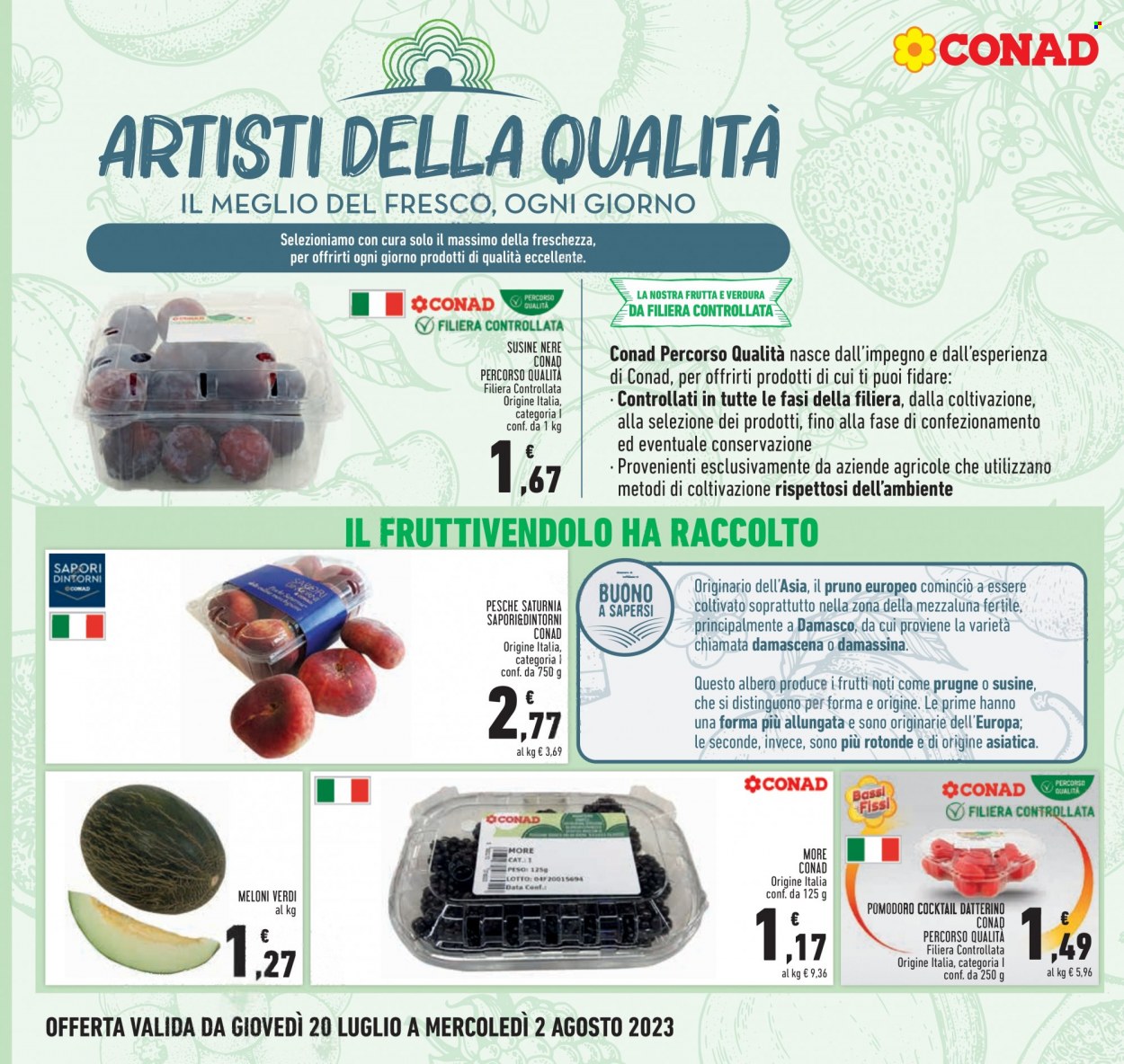 Volantino Conad - 20/7/2023 - 2/8/2023. Pagina 6