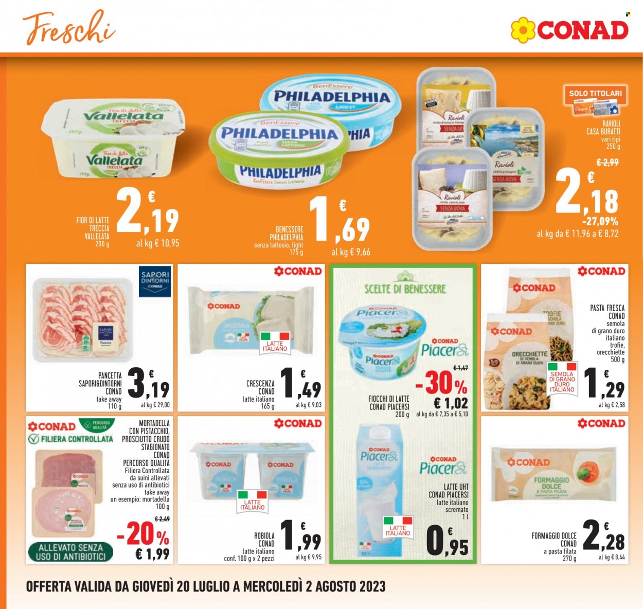 Volantino Conad - 20/7/2023 - 2/8/2023. Pagina 14
