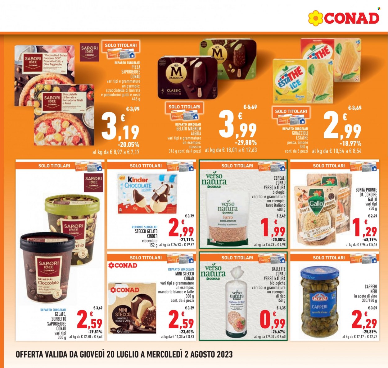 Volantino Conad - 20/7/2023 - 2/8/2023. Pagina 16