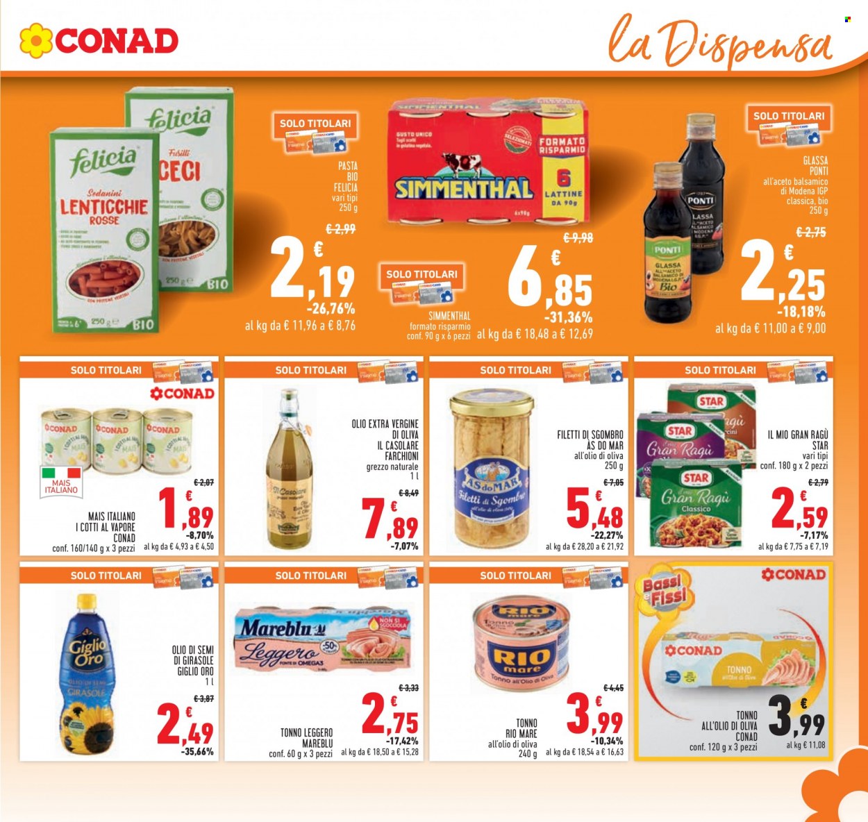 Volantino Conad - 20/7/2023 - 2/8/2023. Pagina 17
