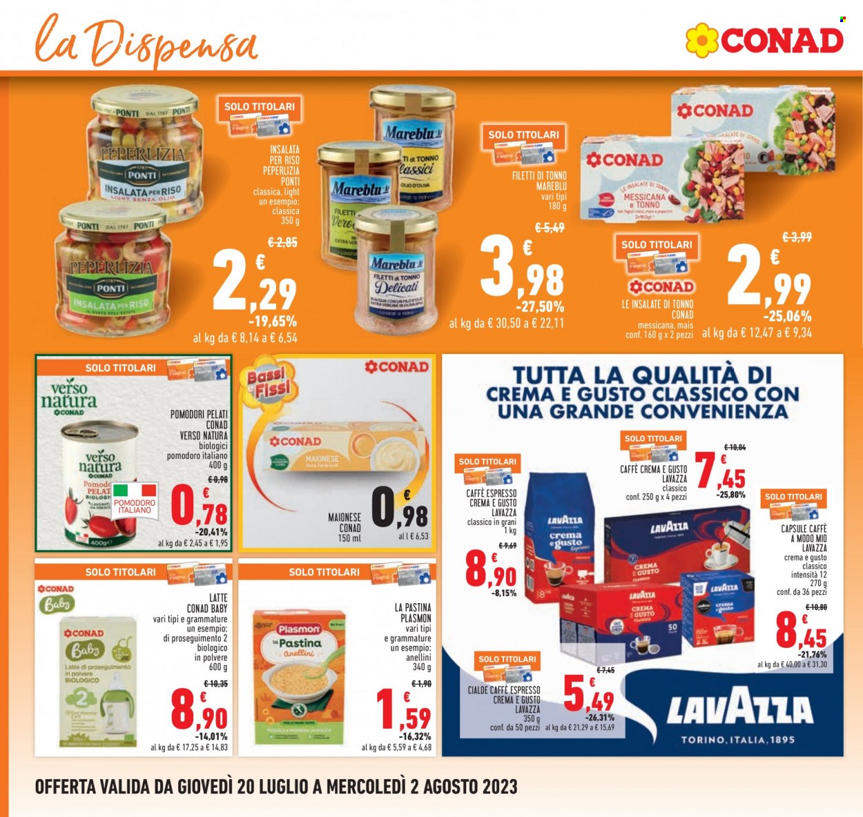 Volantino Conad - 20/7/2023 - 2/8/2023. Pagina 18