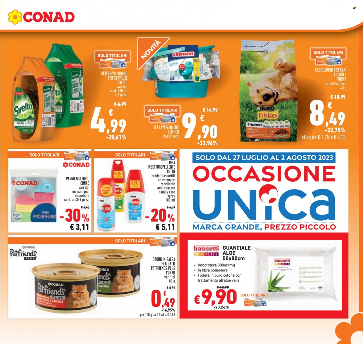 Volantino Conad - 20/7/2023 - 2/8/2023. Pagina 21