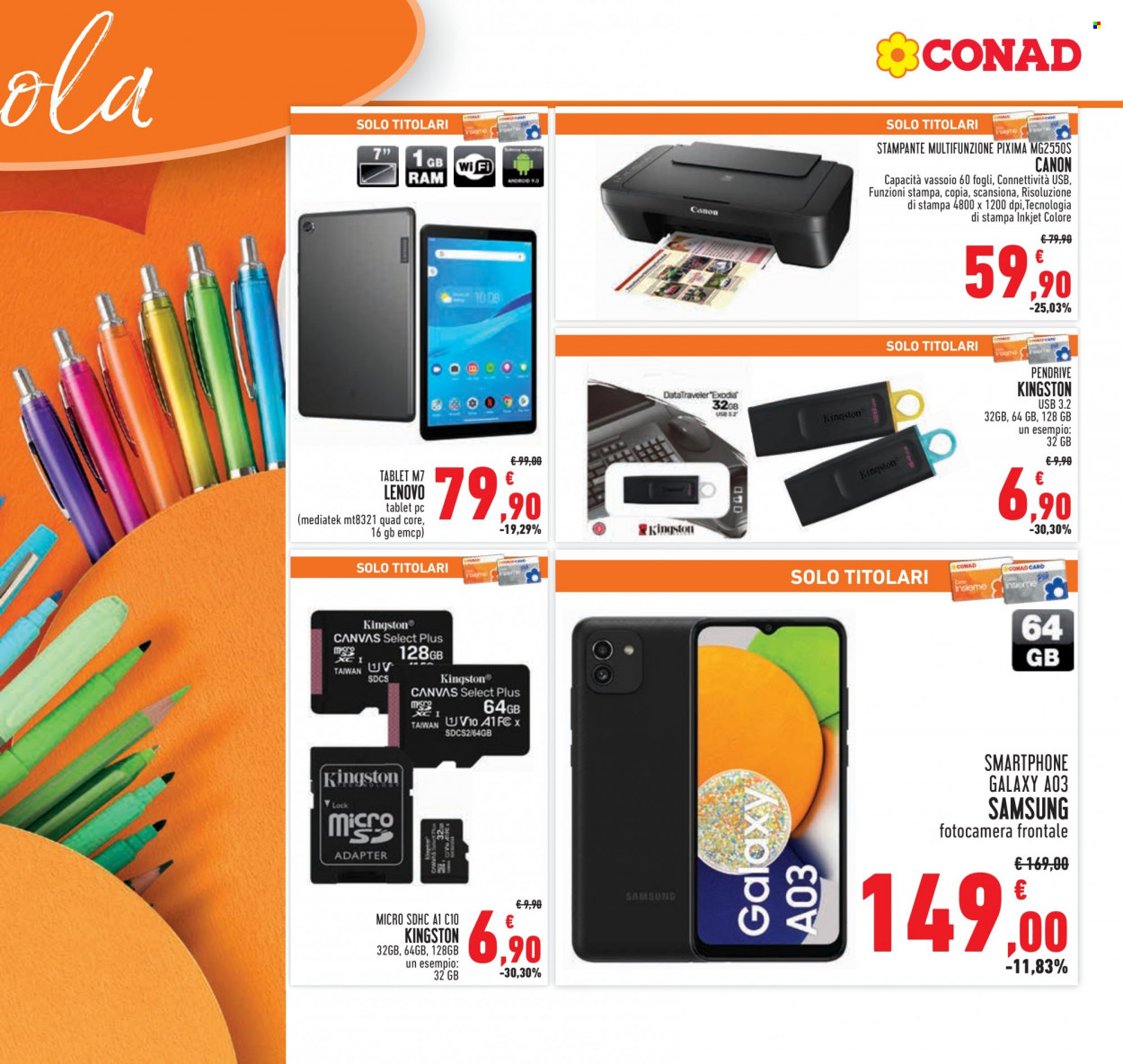 Volantino Conad - 20/7/2023 - 2/8/2023. Pagina 25