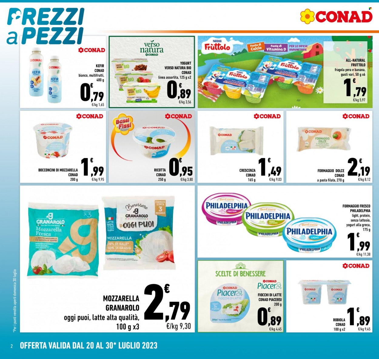 Volantino Conad - 20/7/2023 - 30/7/2023. Pagina 2