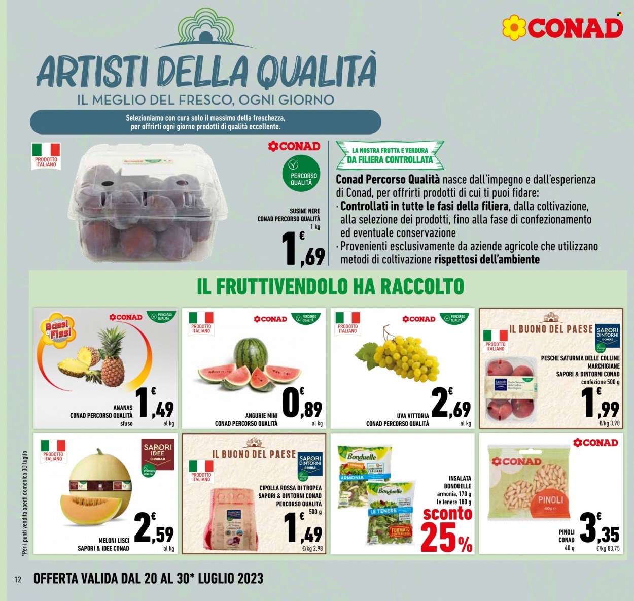 Volantino Conad - 20/7/2023 - 30/7/2023. Pagina 12