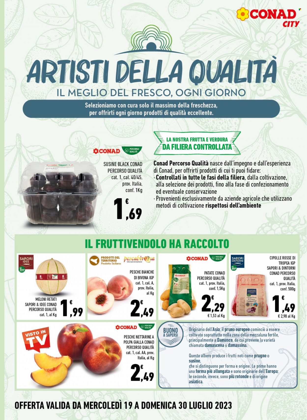 Volantino Conad City - 19/7/2023 - 30/7/2023. Pagina 2