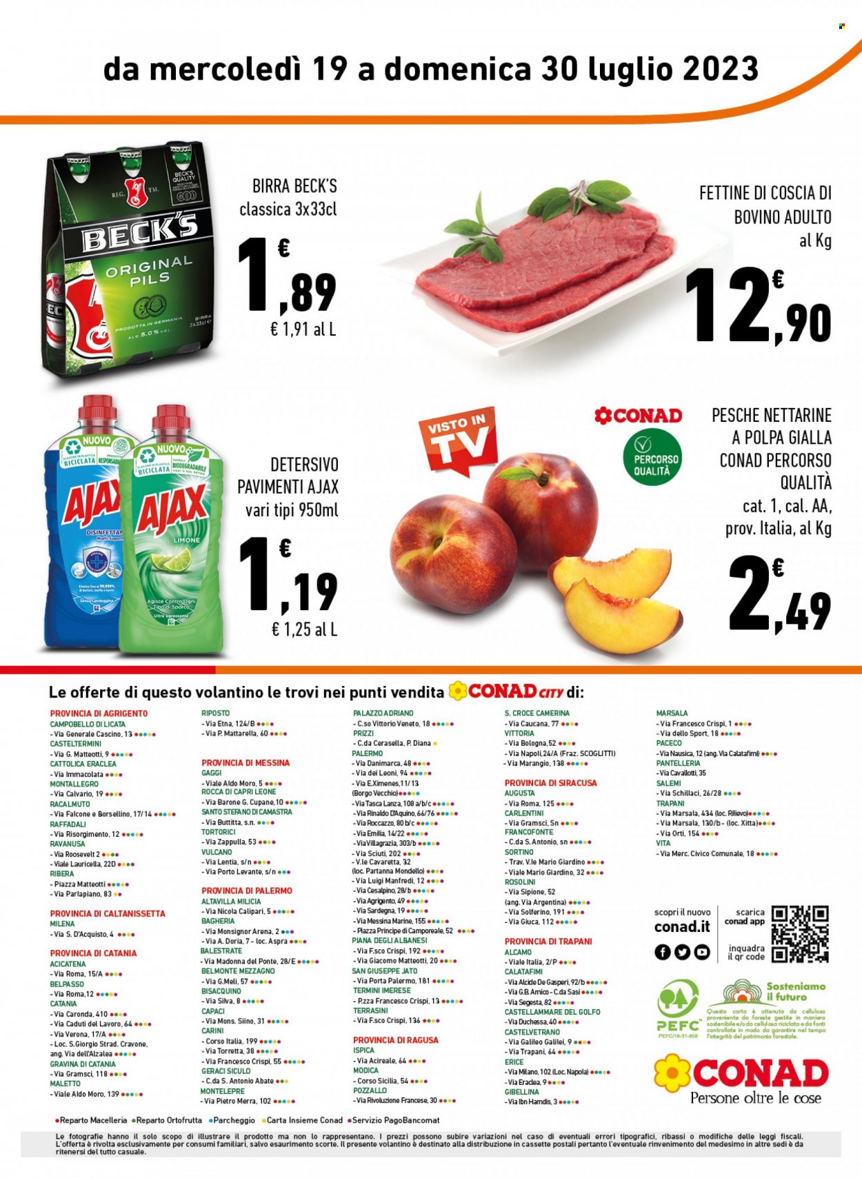 Volantino Conad City - 19/7/2023 - 30/7/2023. Pagina 16