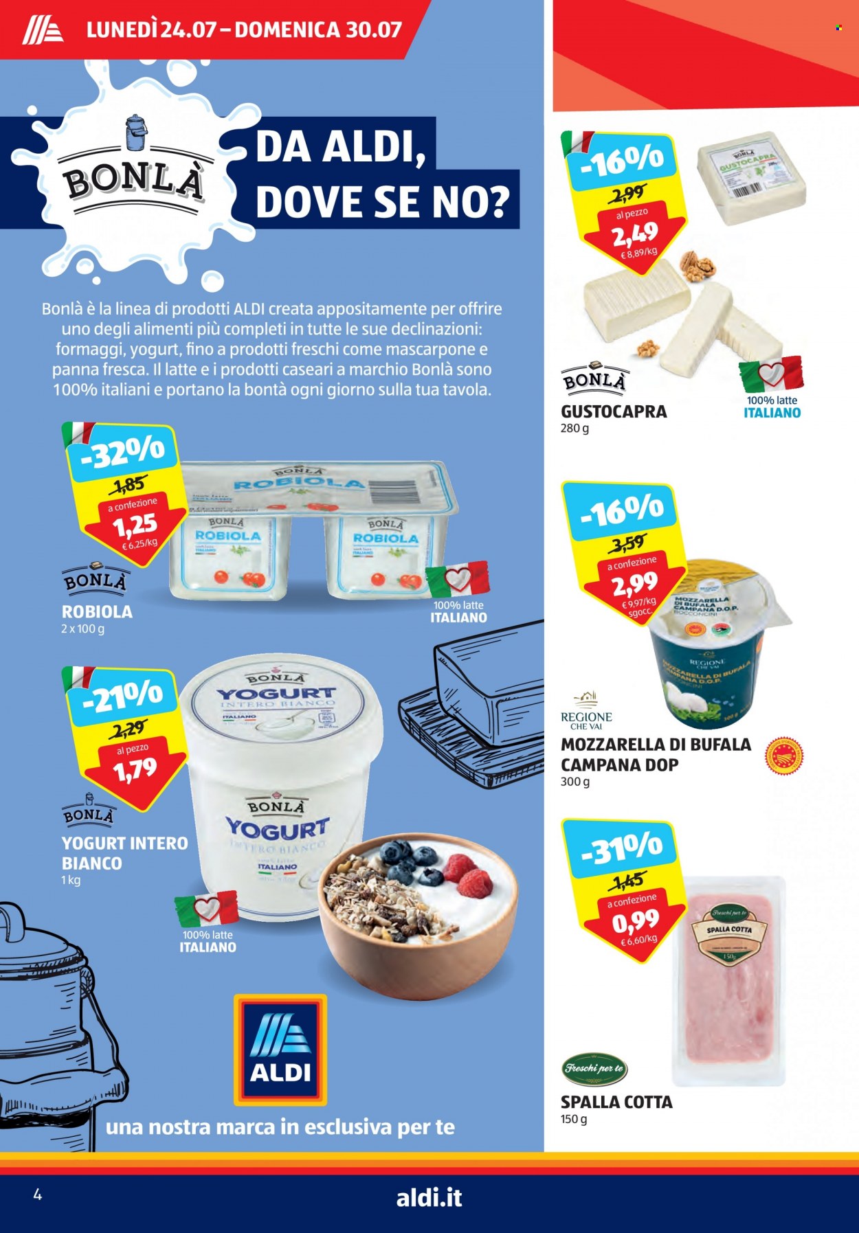 Volantino Aldi - 24/7/2023 - 30/7/2023. Pagina 4
