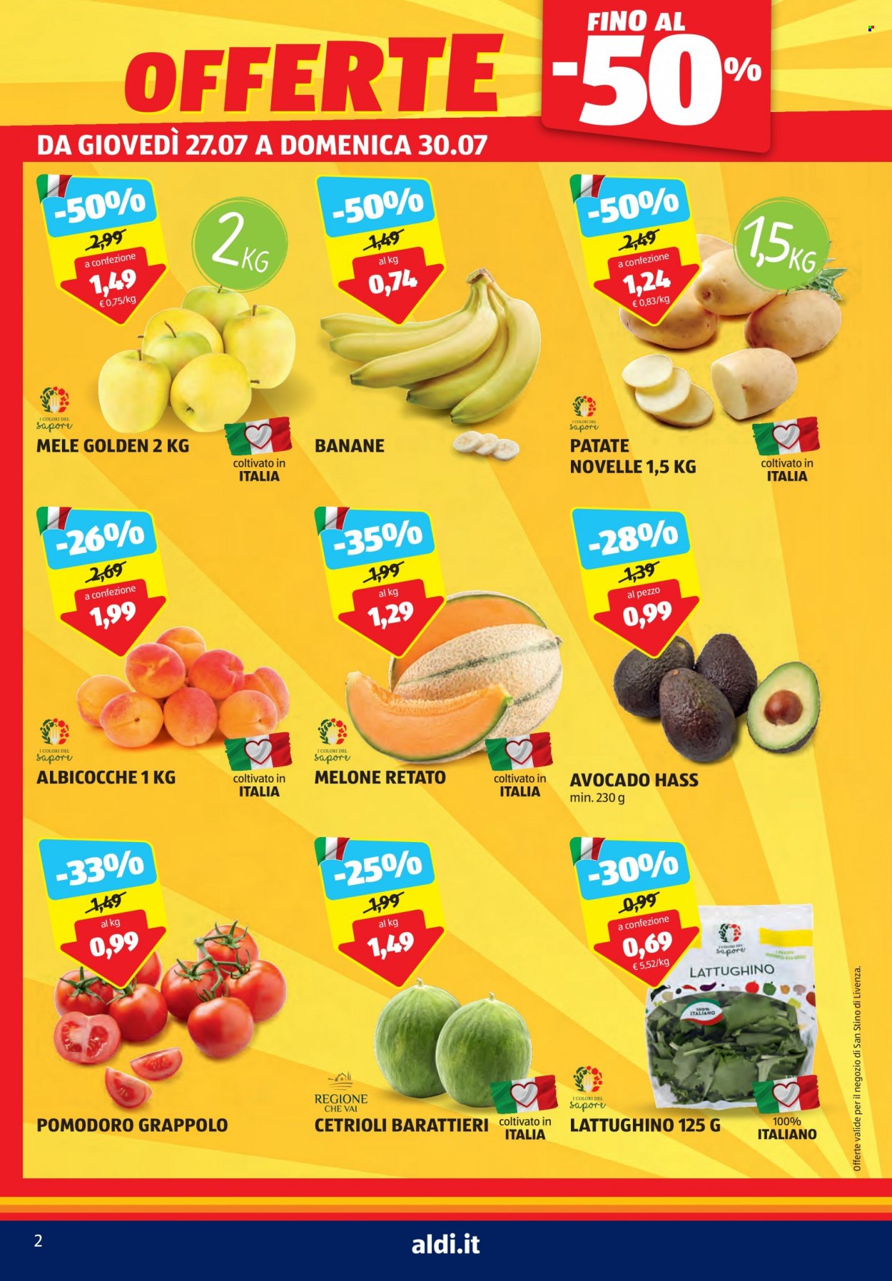 Volantino Aldi - 27/7/2023 - 5/8/2023. Pagina 2