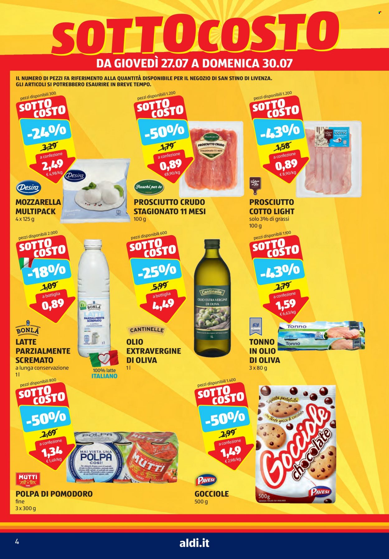 Volantino Aldi - 27/7/2023 - 5/8/2023. Pagina 4