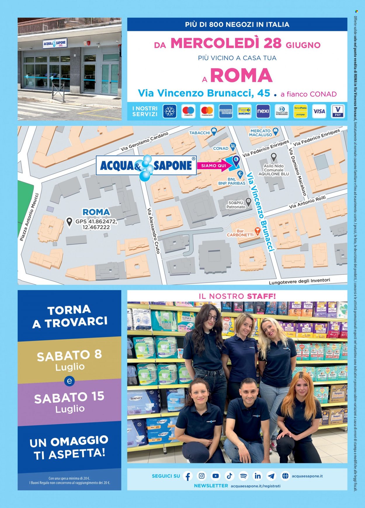 Volantino Acqua & Sapone - 28/6/2023 - 25/7/2023. Pagina 4