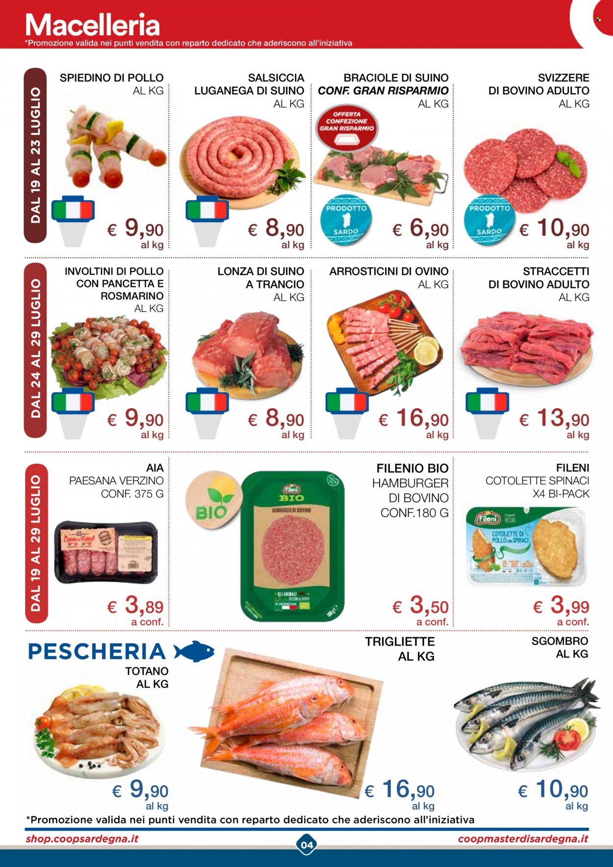 Leták Coop - 19.7.2023 - 29.7.2023. Strana 4